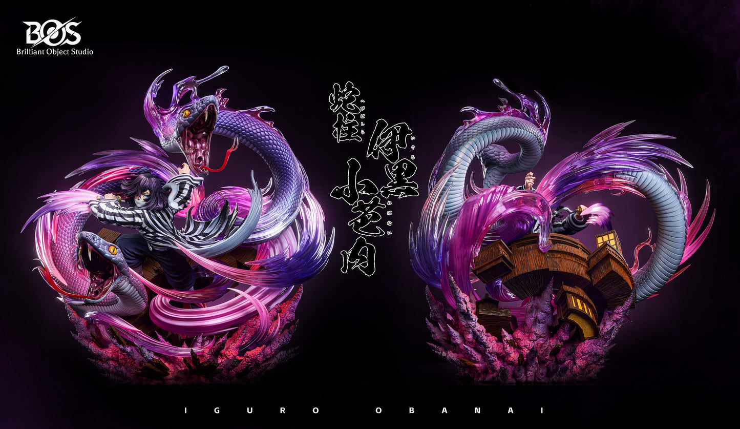 BRILLIANT OBJECT STUDIO - DEMON SLAYER OBANAI IGURO, FOURTH FORM TWIN-HEADED REPTILE 2
