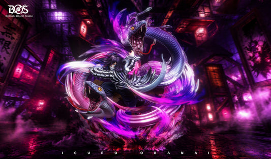 BRILLIANT OBJECT STUDIO - DEMON SLAYER OBANAI IGURO, FOURTH FORM TWIN-HEADED REPTILE 3