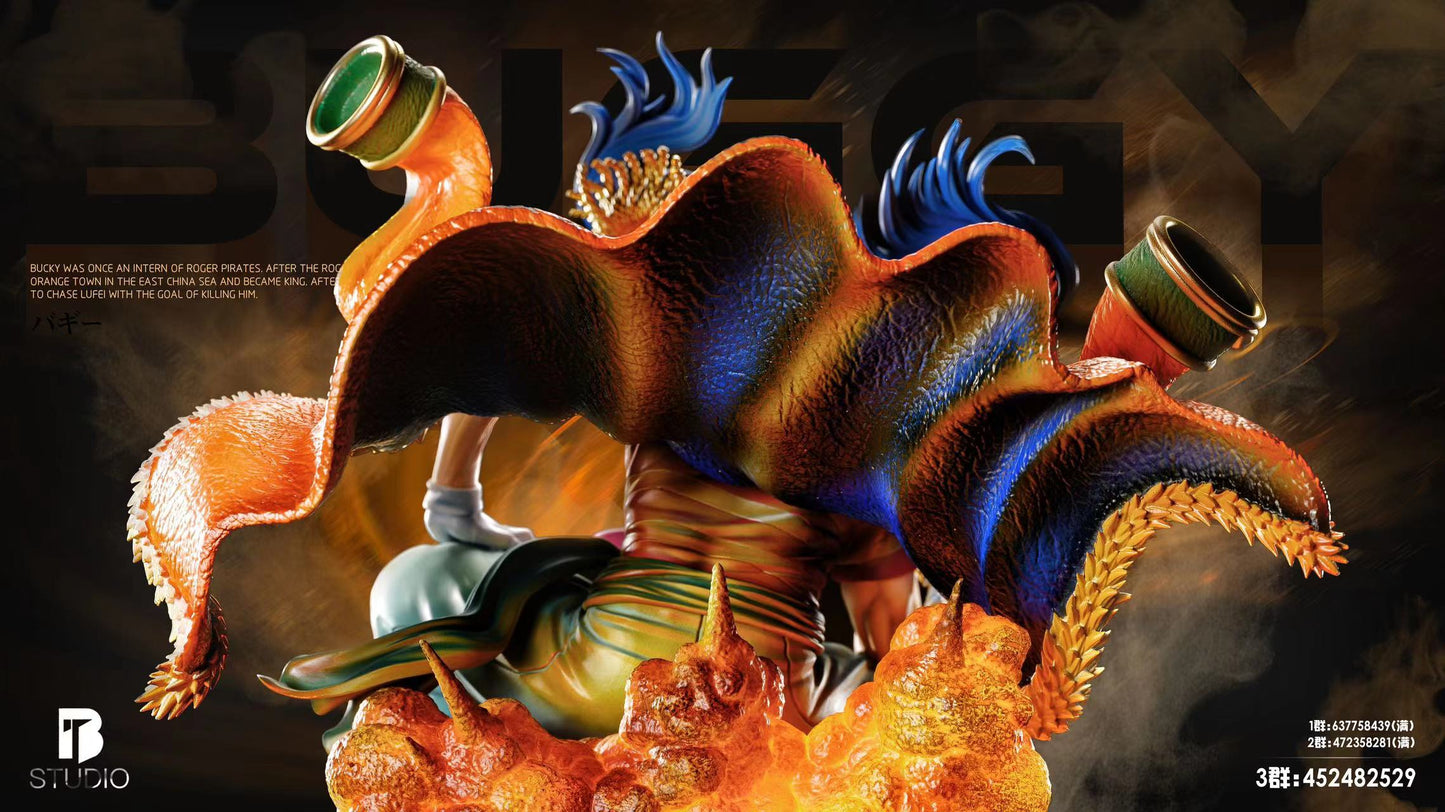 BT STUDIO – ONE PIECE: 7 WARLORDS SITTING POSE SERIES 3. BUGGY THE CLOWN [IN STOCK]