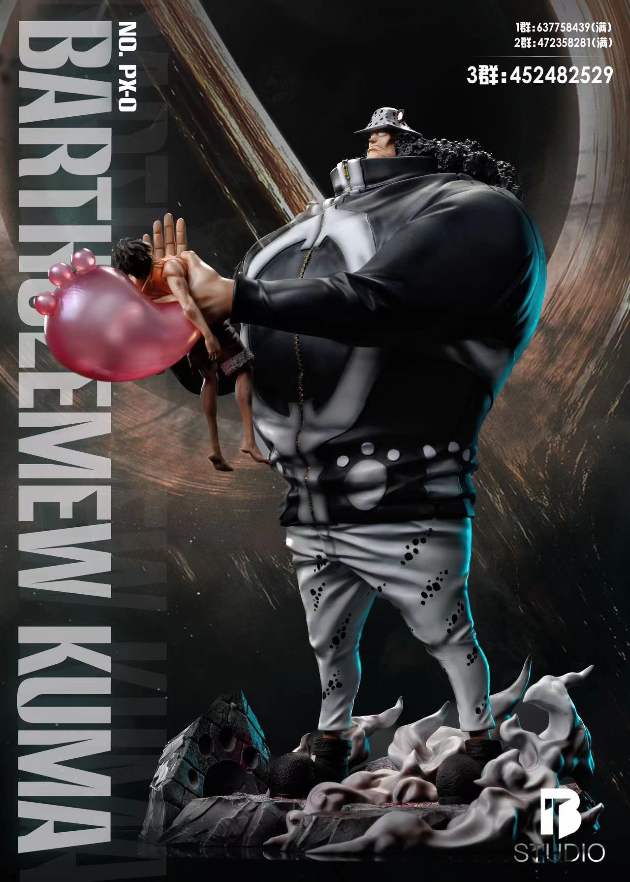 BT STUDIO – ONE PIECE: 7 WARLORDS SITTING POSE SERIES 4. KUMA [PRE-ORDER]