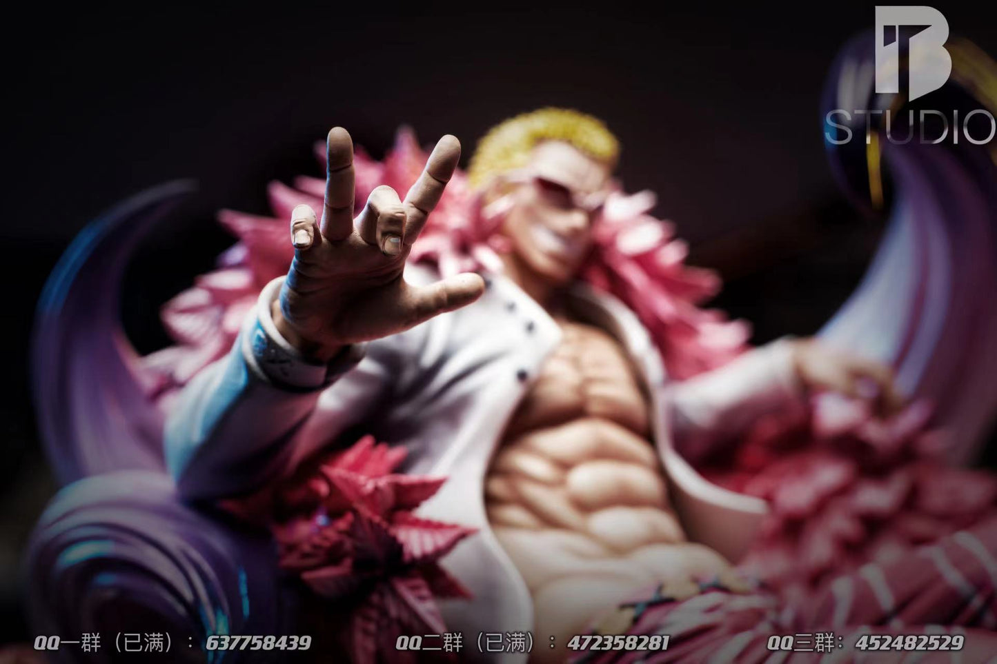 BT STUDIO – ONE PIECE: 7 WARLORDS SITTING POSE SERIES 6. DOFLAMINGO [SOLD OUT]