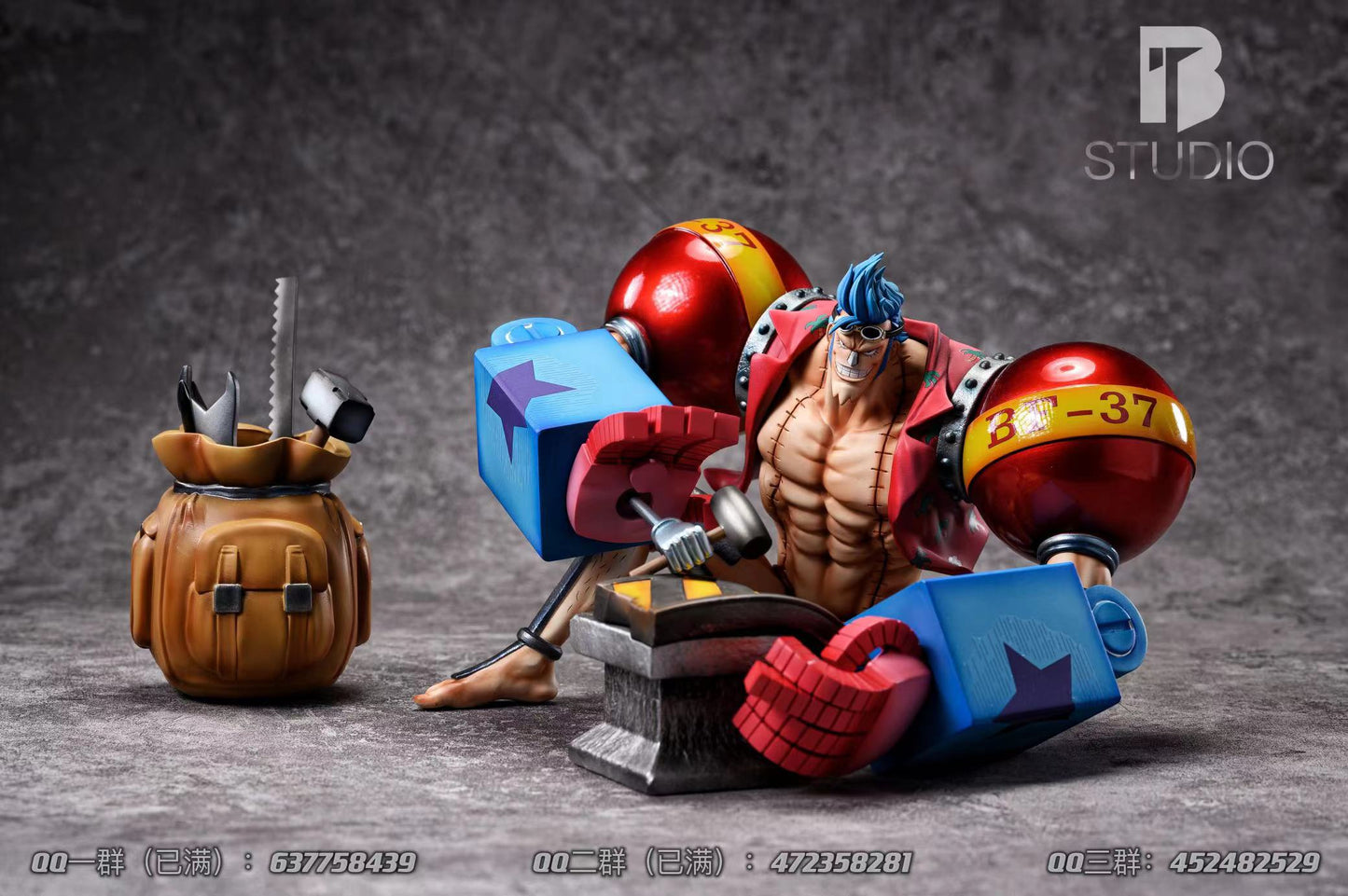 BT STUDIO – ONE PIECE: SITTING POSE SERIES FRANKY [PRE-ORDER]