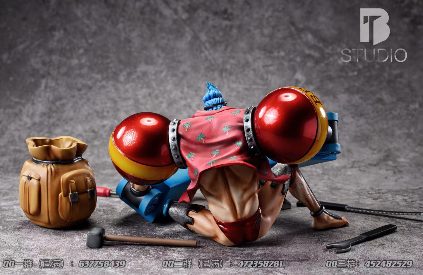 BT STUDIO – ONE PIECE: SITTING POSE SERIES FRANKY [PRE-ORDER]