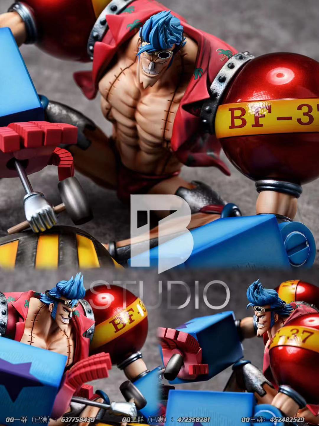 BT STUDIO – ONE PIECE: SITTING POSE SERIES FRANKY [PRE-ORDER]