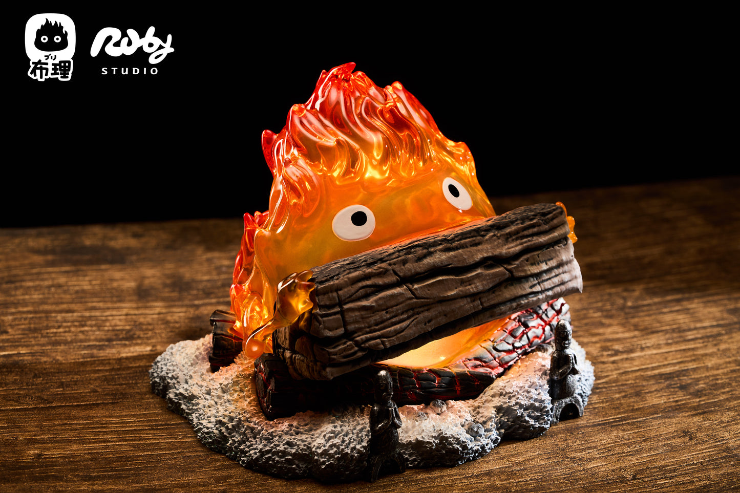 BURI x RUBY STUDIO – HOWL’S MOVING CASTLE: 2. HUNGRY CALCIFER NIGHT LIGHT [PRE-ORDER]