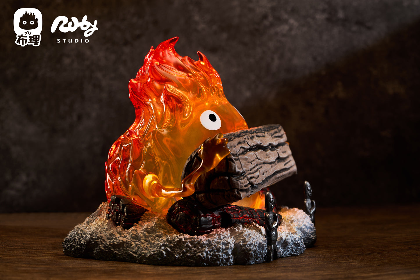 BURI x RUBY STUDIO – HOWL’S MOVING CASTLE: 2. HUNGRY CALCIFER NIGHT LIGHT [PRE-ORDER]