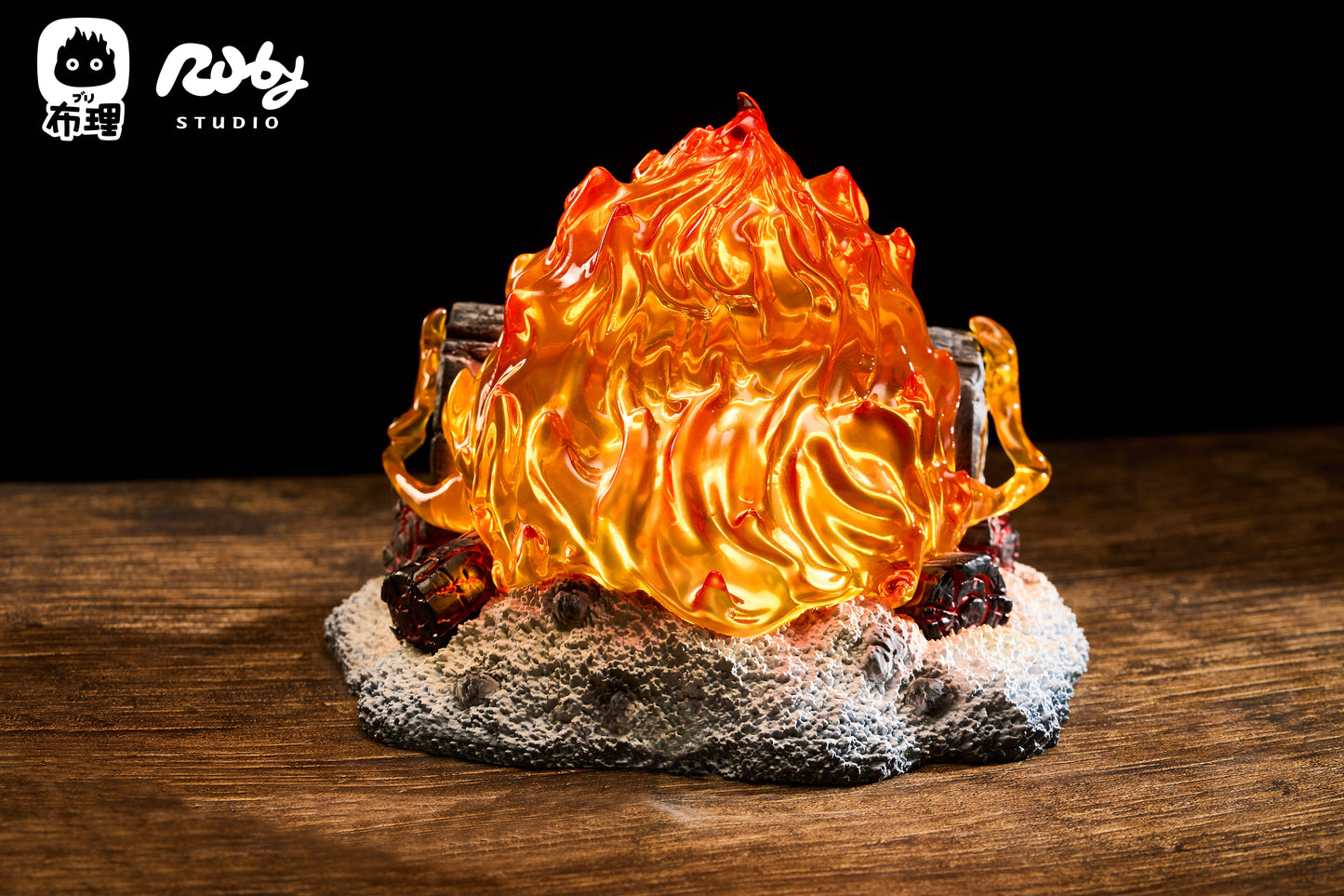 BURI x RUBY STUDIO – HOWL’S MOVING CASTLE: 2. HUNGRY CALCIFER NIGHT LIGHT [PRE-ORDER]