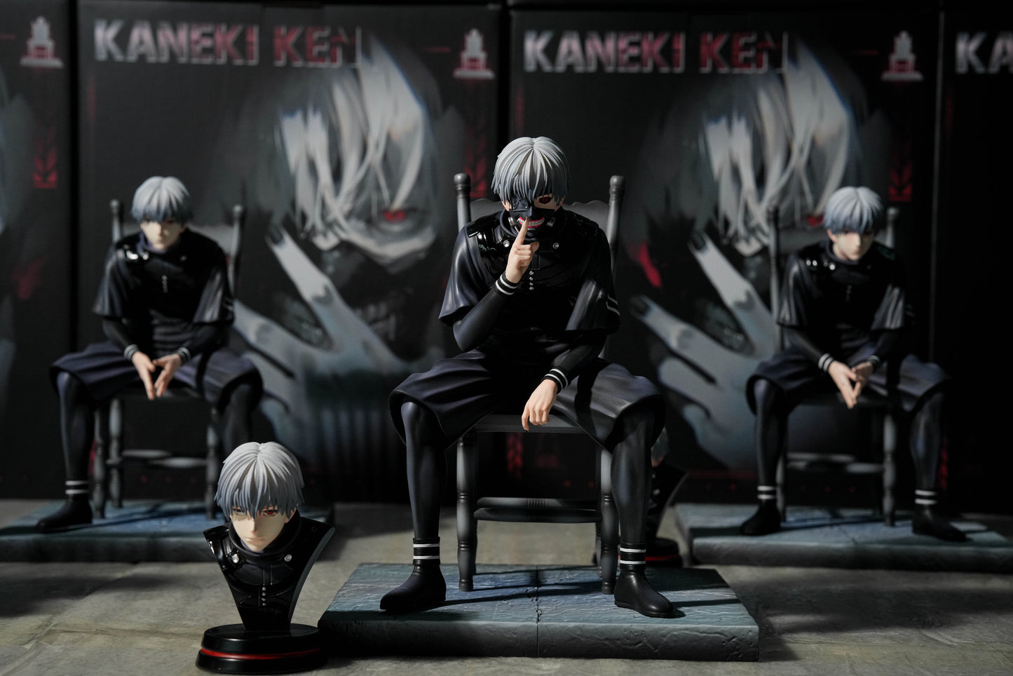 BW STUDIO – TOKYO GHOUL: CHAIR SITTING KEN KANEKI 2.0 [IN STOCK]