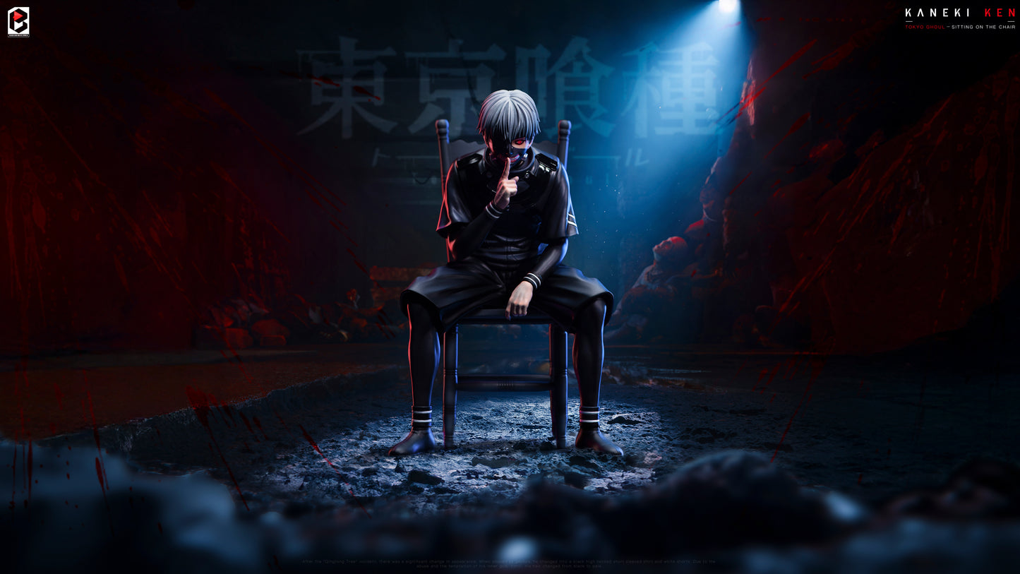 BW STUDIO – TOKYO GHOUL: CHAIR SITTING KEN KANEKI 2.0 [IN STOCK]