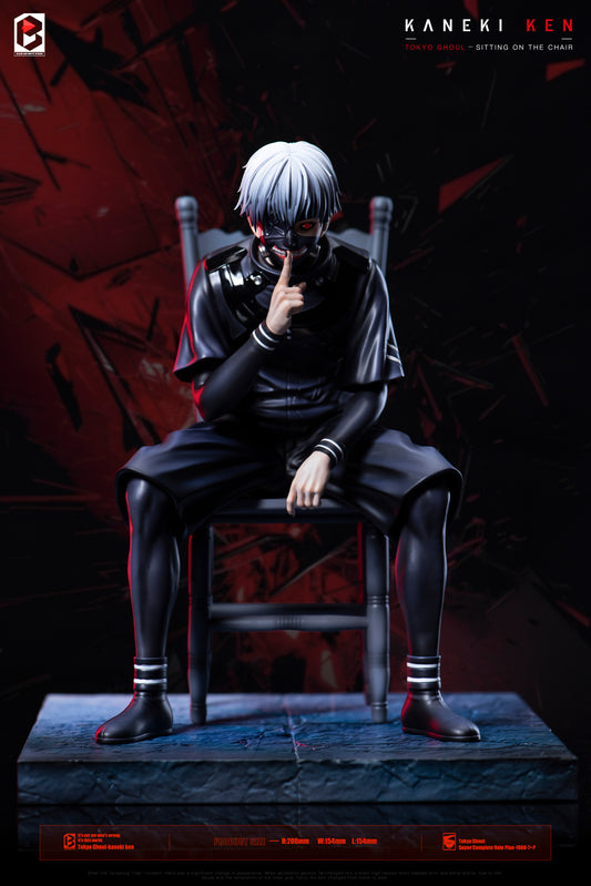 BW STUDIO – TOKYO GHOUL: CHAIR SITTING KEN KANEKI 2.0 [IN STOCK]