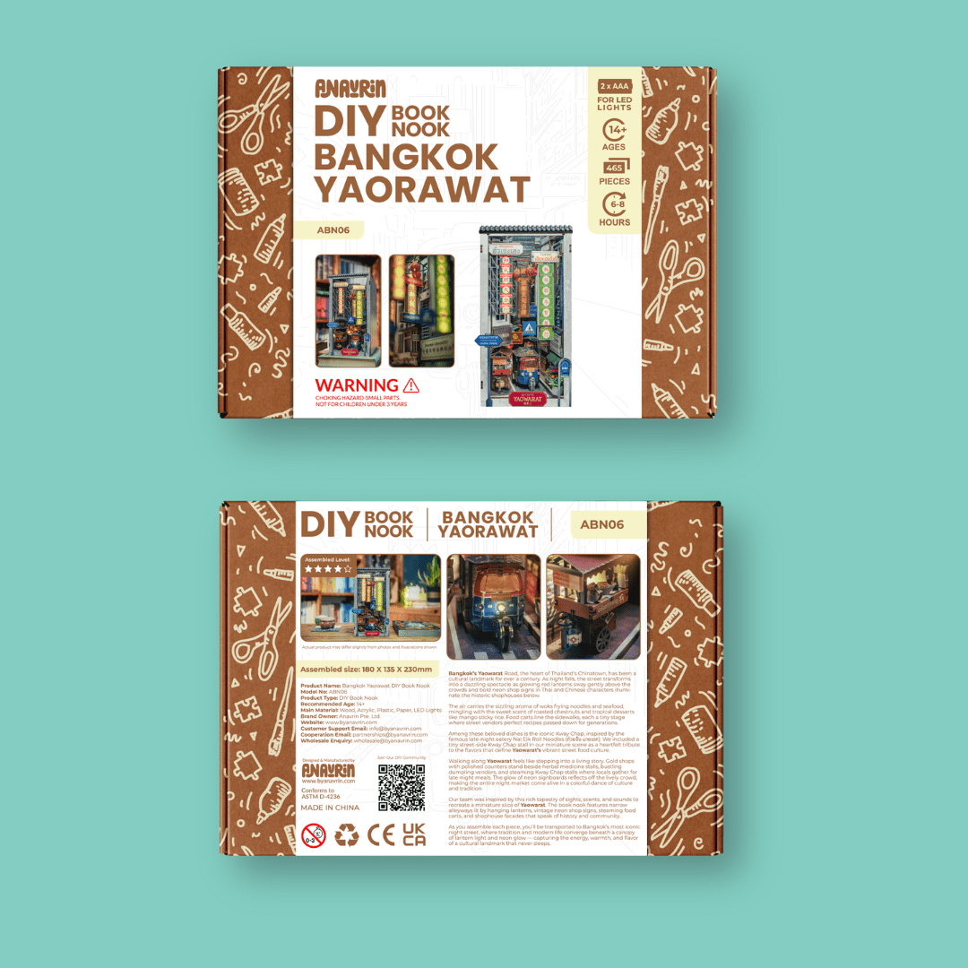 ANAVRIN – BANGKOK YAOWARAT BOOK NOOK KIT 15