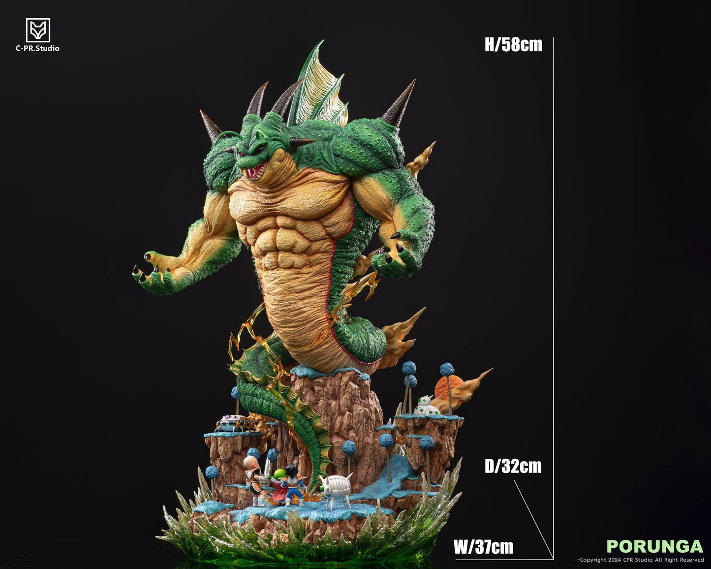 C-PR STUDIO – DRAGON BALL: SCENE SERIES 2. NAMEKIAN DRAGON, PORUNGA [SOLD OUT]