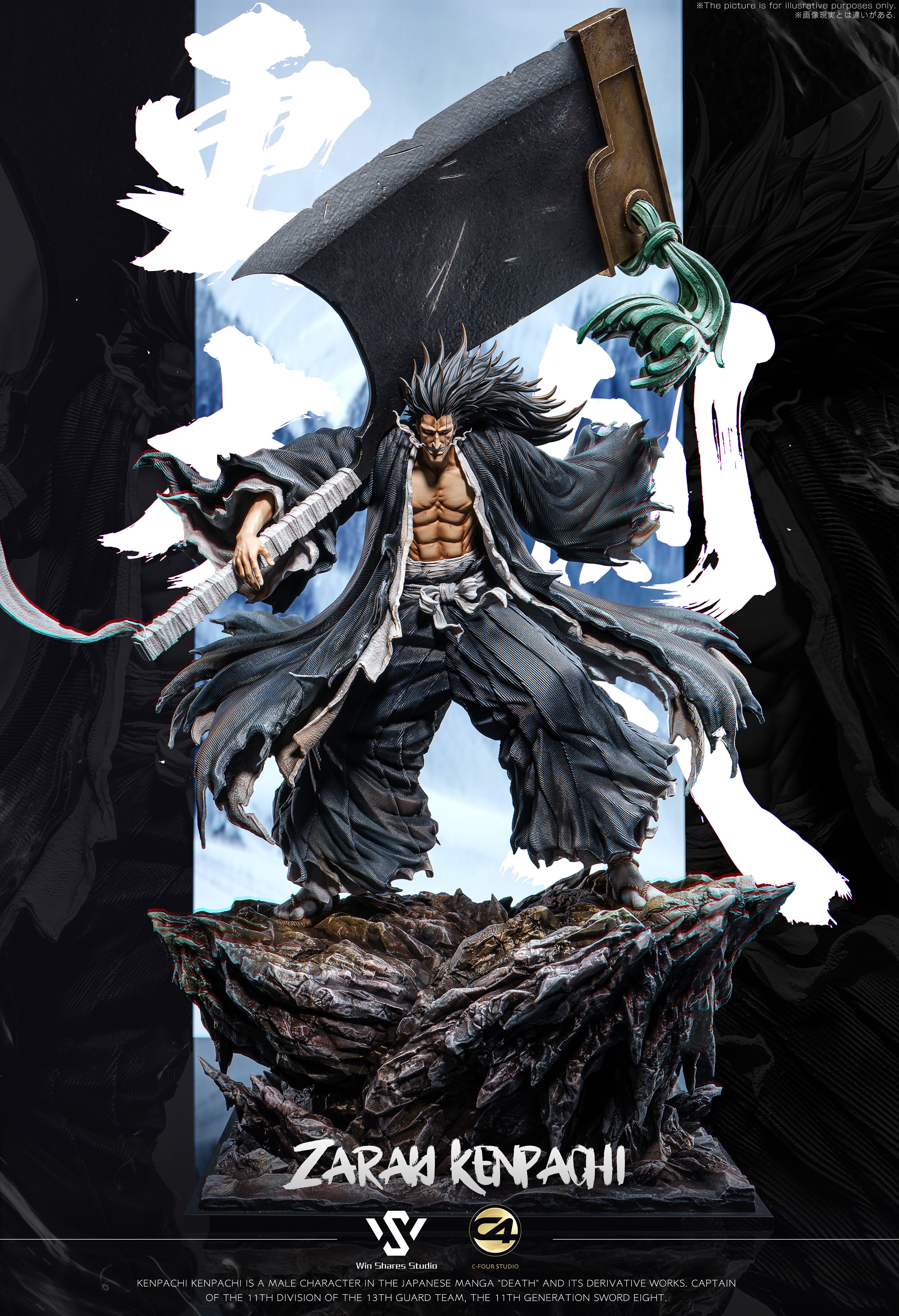 C4 x WIN SHARES STUDIO – BLEACH: TYBW GOTEI 13 SERIES 1. KENPACHI