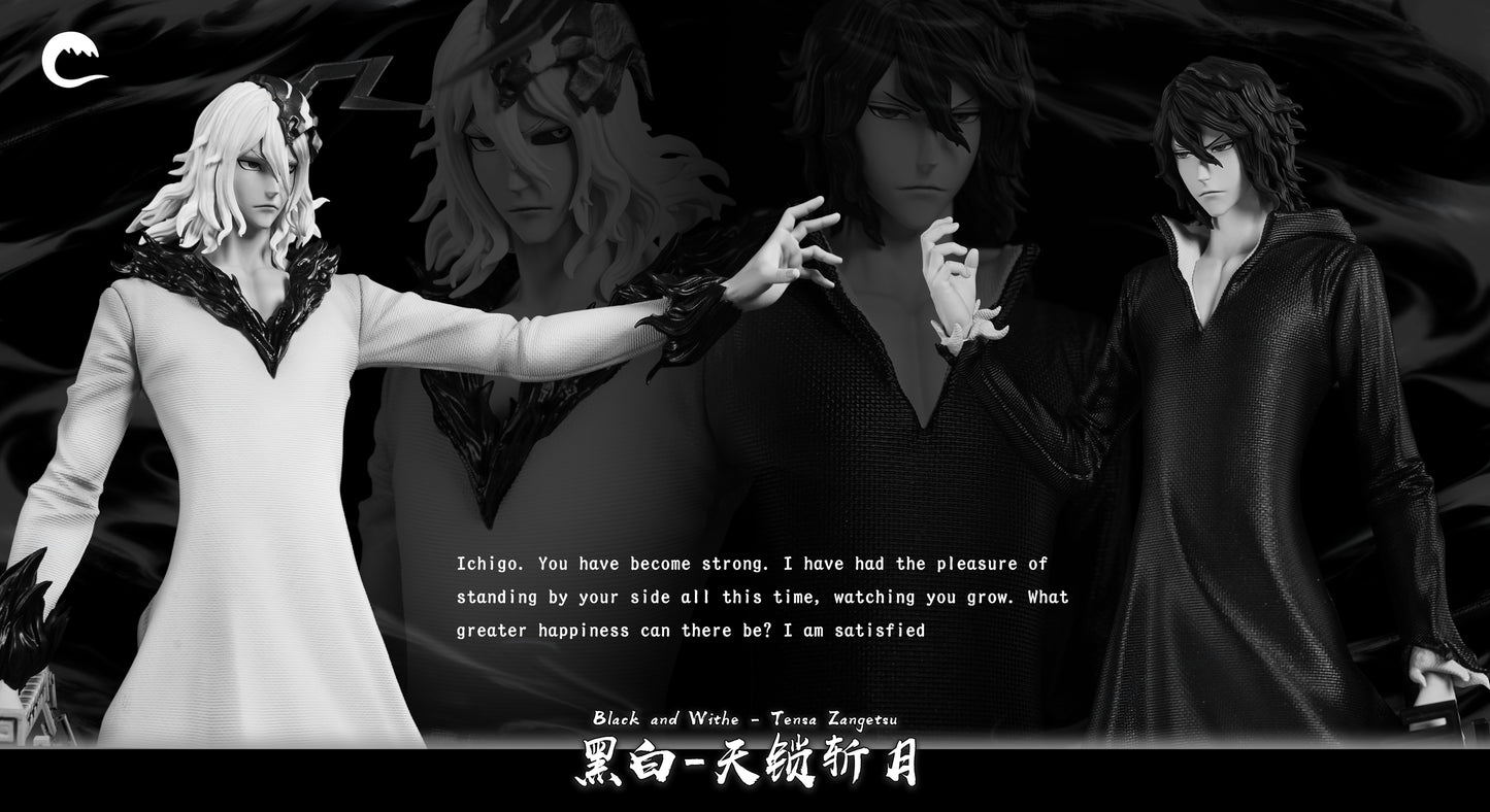 CHENG STUDIO – BLEACH: BLACK AND WHITE TENSA ZANGETSU [IN STOCK]