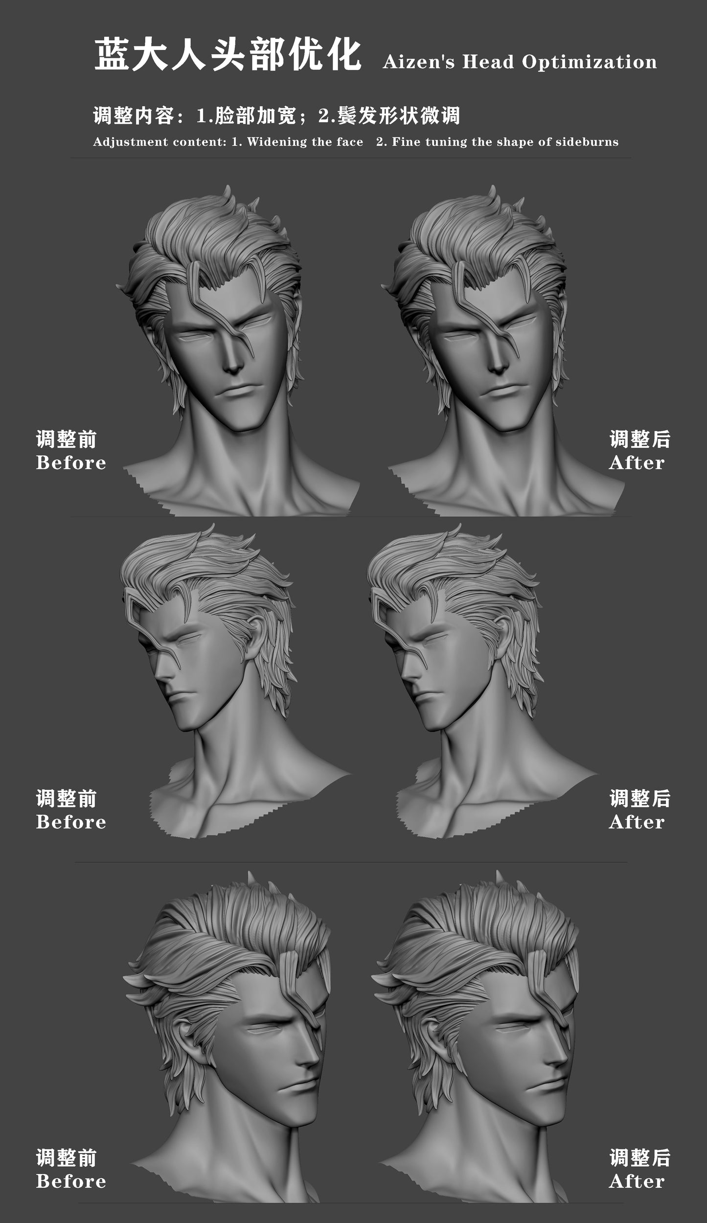 CHENG STUDIO – BLEACH: POST-DEFECTION AIZEN [IN STOCK]