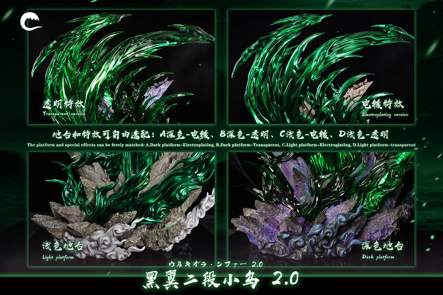 CHENG STUDIO – BLEACH: SEGUNDA ETAPA FORM ULQUIORRA 2.0 [IN STOCK]