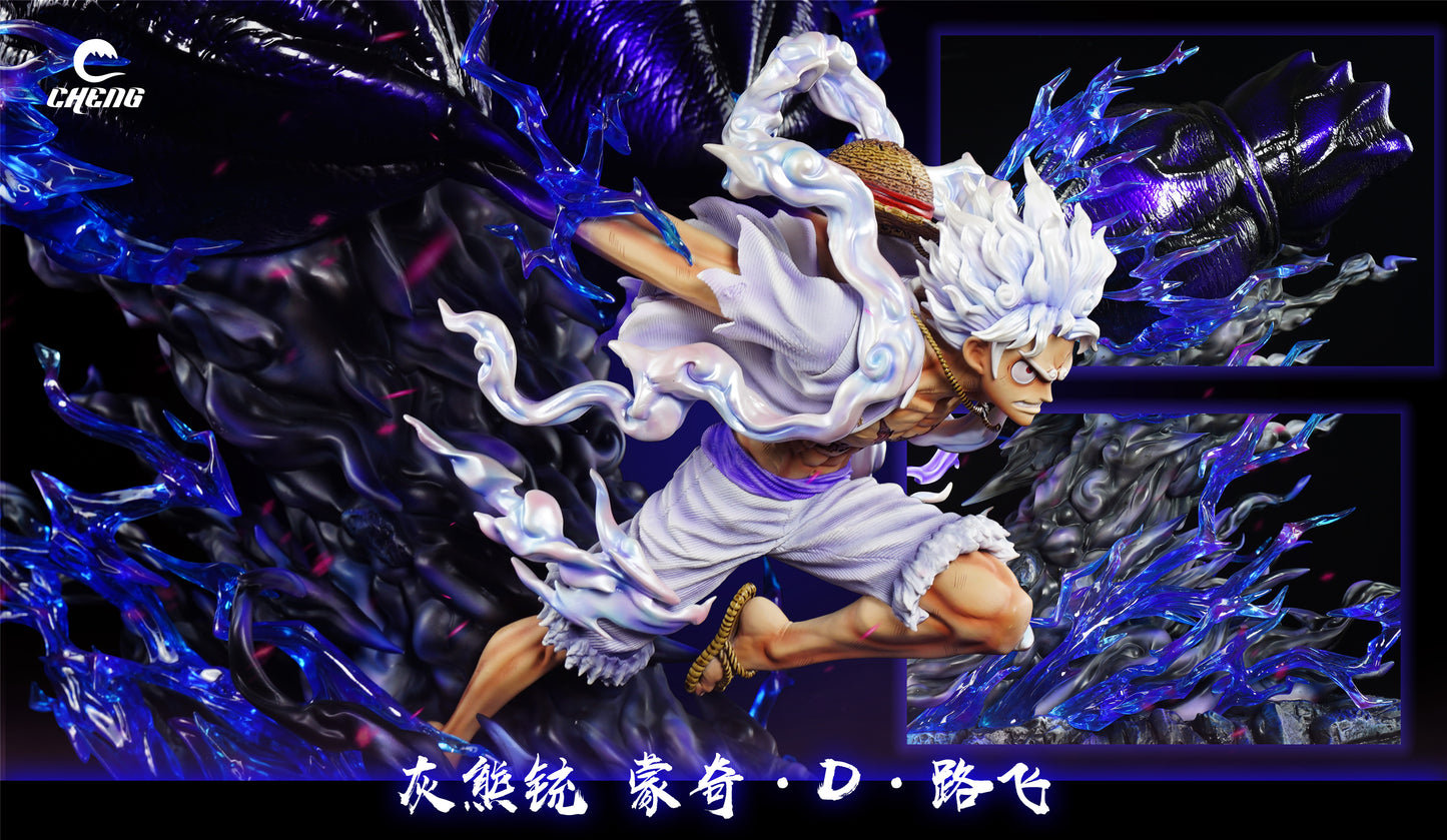 CHENG STUDIO – ONE PIECE: MONSTER TRIO SERIES 1. GRIZZLY MAGNUM LUFFY [IN STOCK]