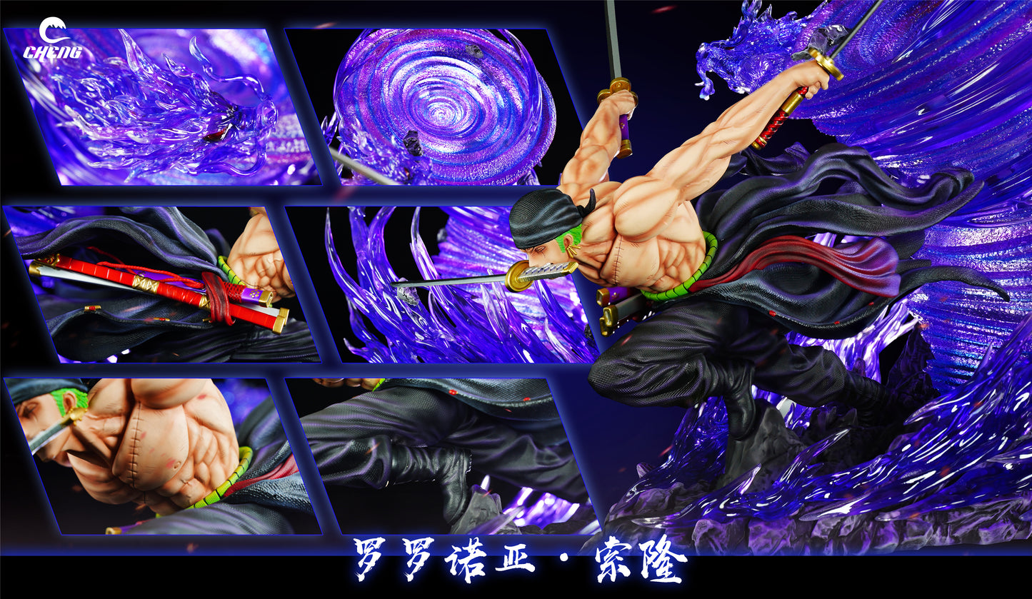 CHENG STUDIO – ONE PIECE: MONSTER TRIO SERIES 2. DRAGON TWISTER ZORO [IN STOCK]