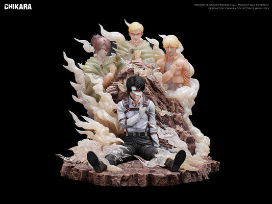 CHIKARA STUDIO – ATTACK ON TITAN: LEVI ACKERMAN’S FINAL SALUTE [PRE-ORDER]