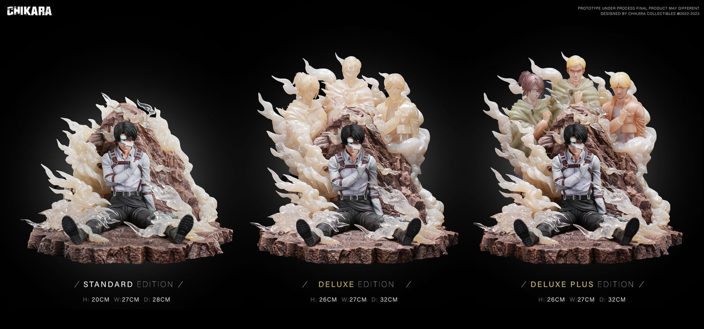 CHIKARA STUDIO – ATTACK ON TITAN: LEVI ACKERMAN’S FINAL SALUTE [PRE-ORDER]