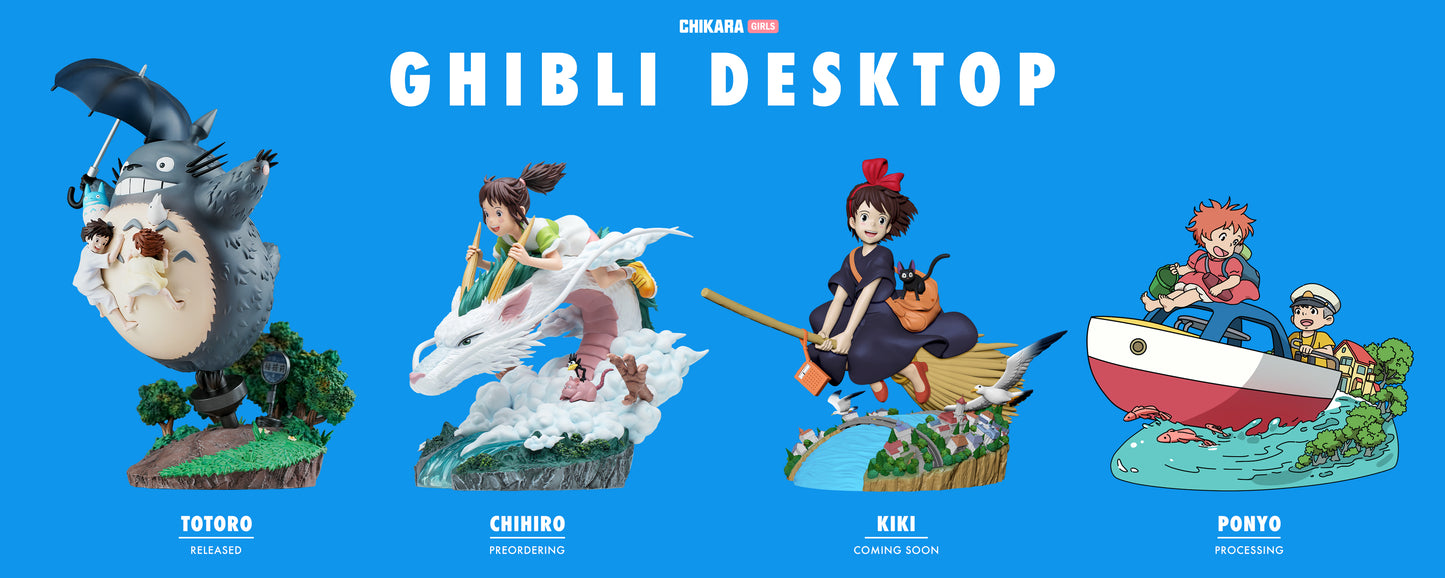 CHIKARA STUDIO – HAYAO MIYAZAKI DESKTOP SERIES 2. SPIRITED AWAY [IN STOCK]