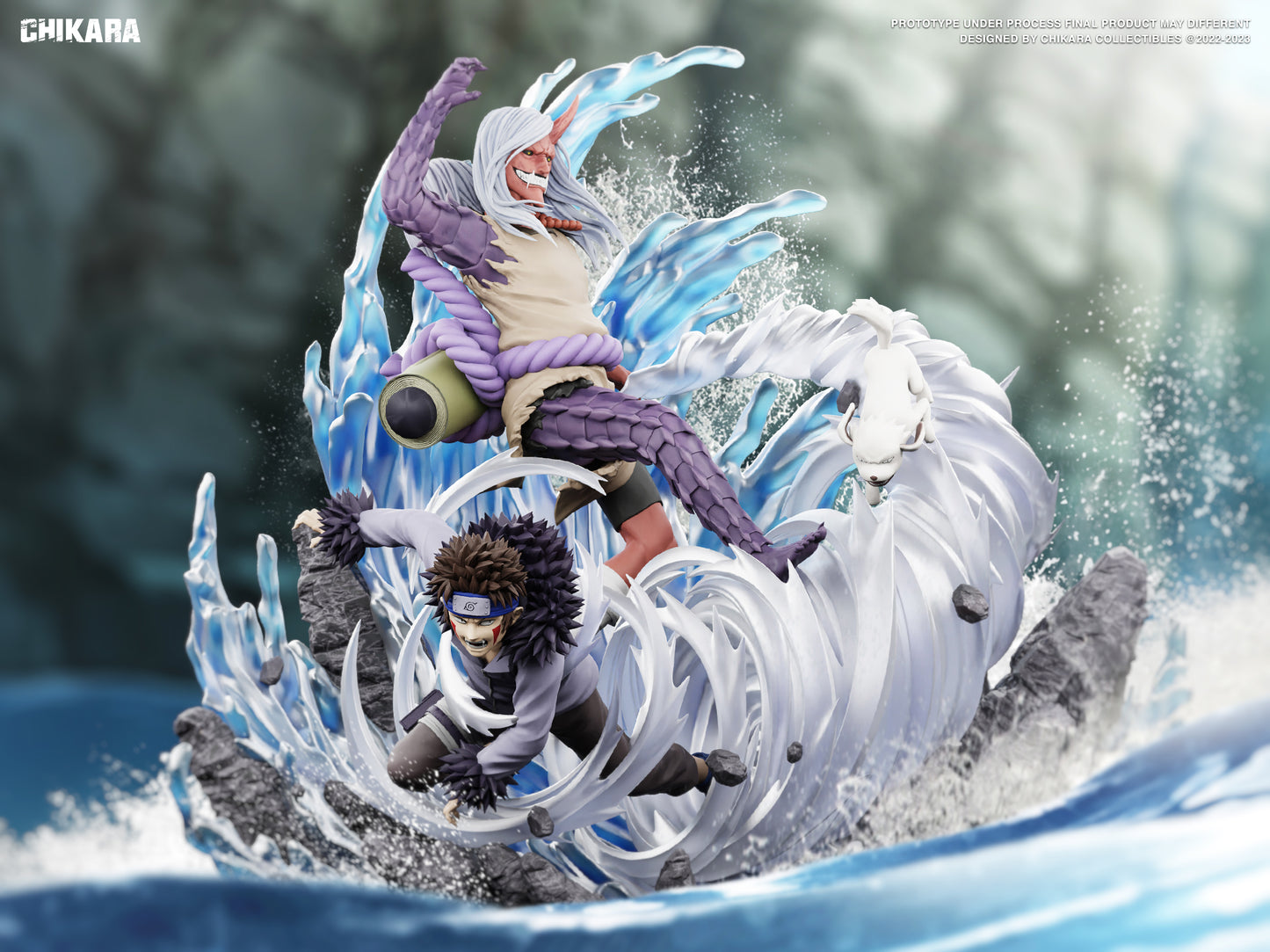 CHIKARA STUDIO – NARUTO: KIBA INUZUKA VS SAKON AND UKON [PRE-ORDER]