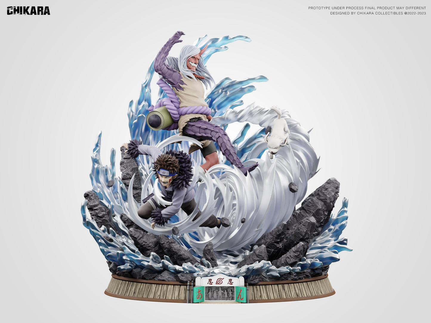 CHIKARA STUDIO – NARUTO: KIBA INUZUKA VS SAKON AND UKON [PRE-ORDER]