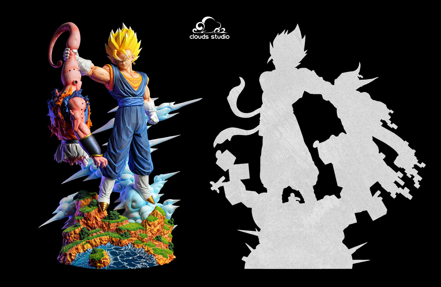 CLOUDS STUDIO - DRAGON BALL Z: VEGETTO VS BUU [IN STOCK]