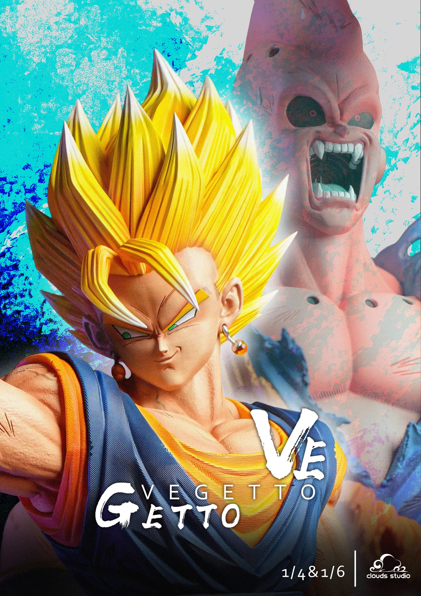 CLOUDS STUDIO - DRAGON BALL Z: VEGETTO VS BUU [IN STOCK]