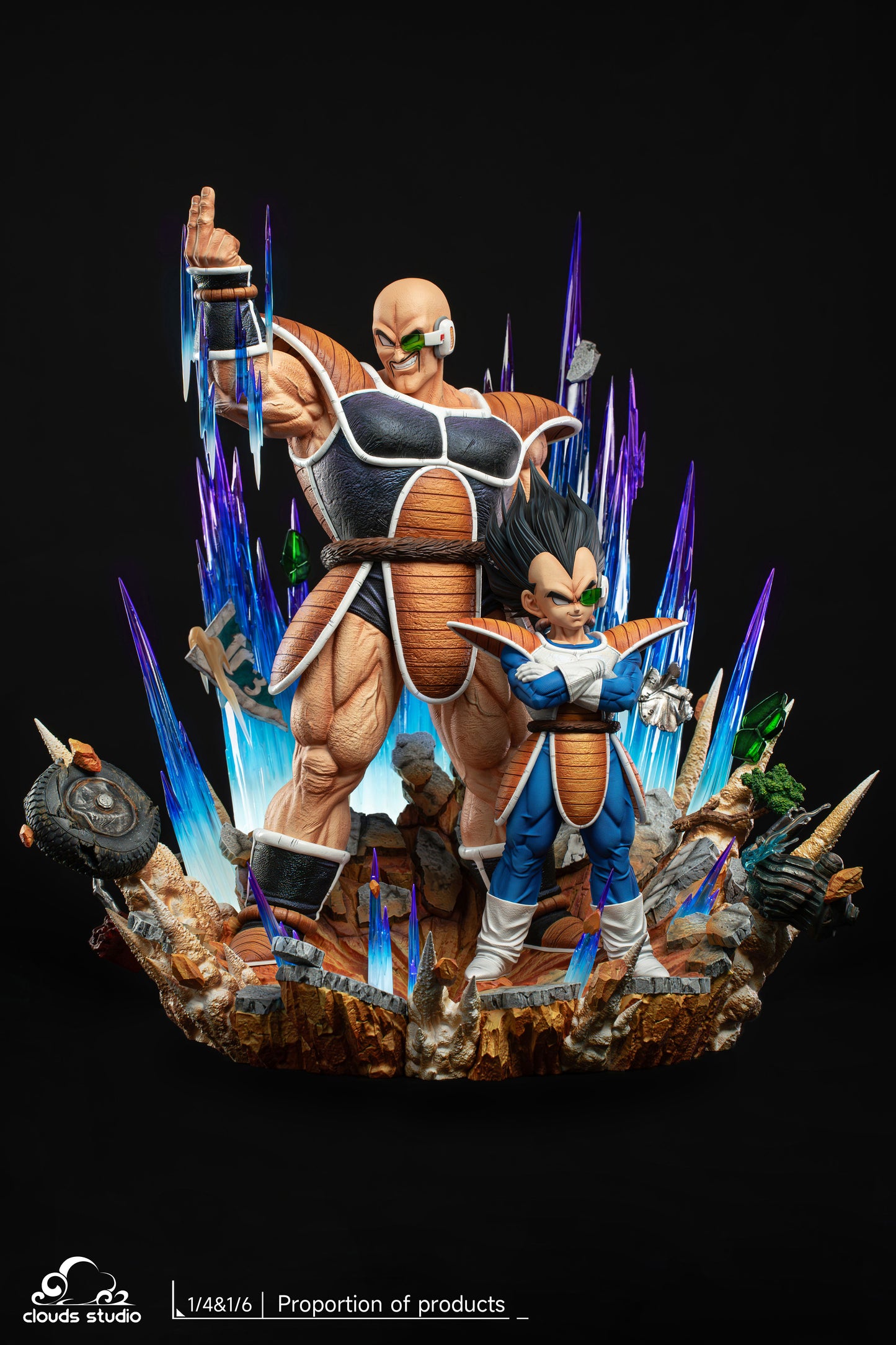 CLOUDS STUDIO – DRAGON BALL Z: NAPPA AND VEGETA [IN STOCK]