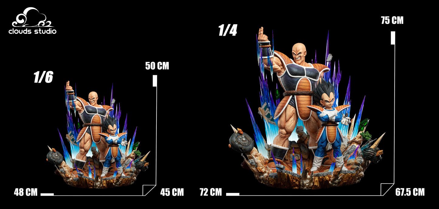 CLOUDS STUDIO – DRAGON BALL Z: NAPPA AND VEGETA [IN STOCK]