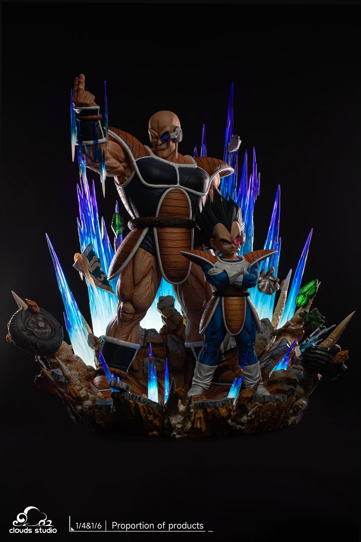 CLOUDS STUDIO – DRAGON BALL Z: NAPPA AND VEGETA [IN STOCK]