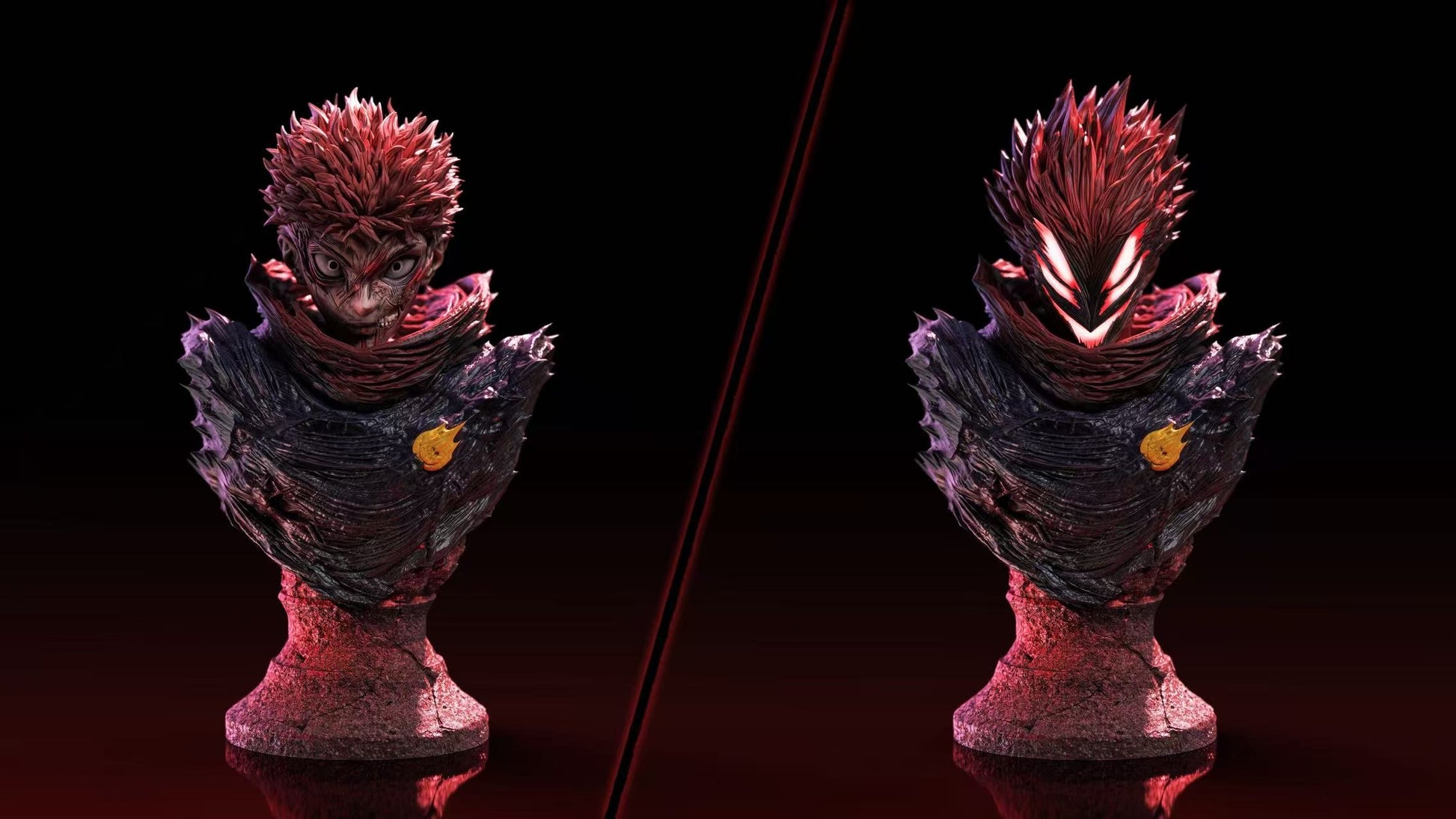COMIC HERO STUDIO - JUJUTSU KAISEN DEMON FACE YUJI ITADORI 5