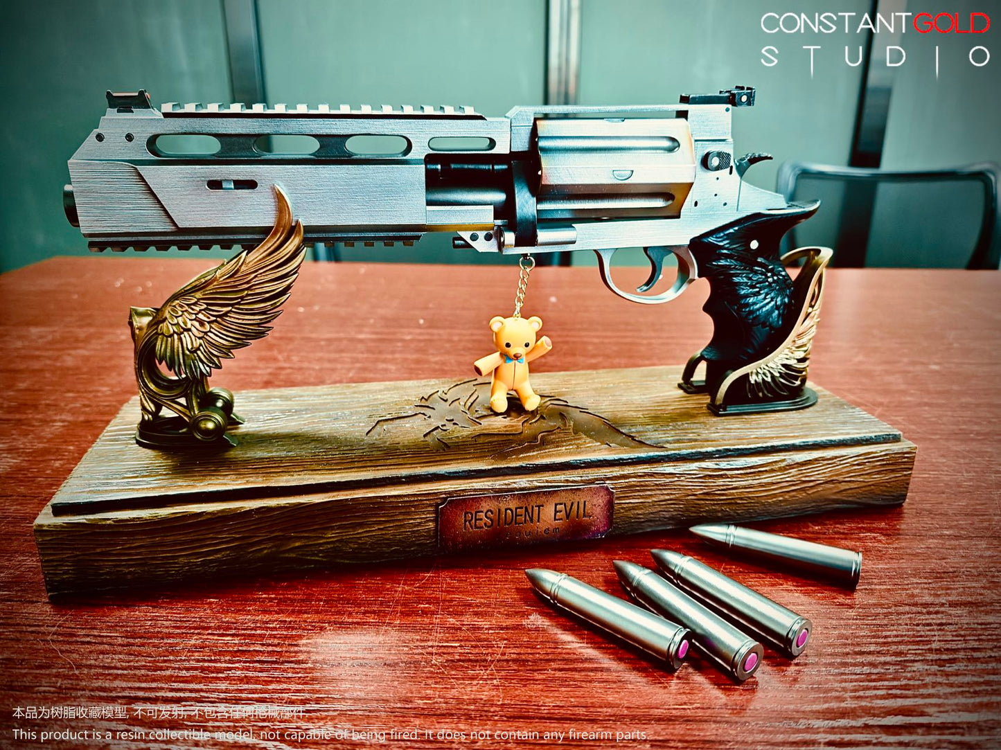 CONSTANT GOLD STUDIO – RESIDENT EVIL 9: REQUIEM REVOLVER [PRE-ORDER]