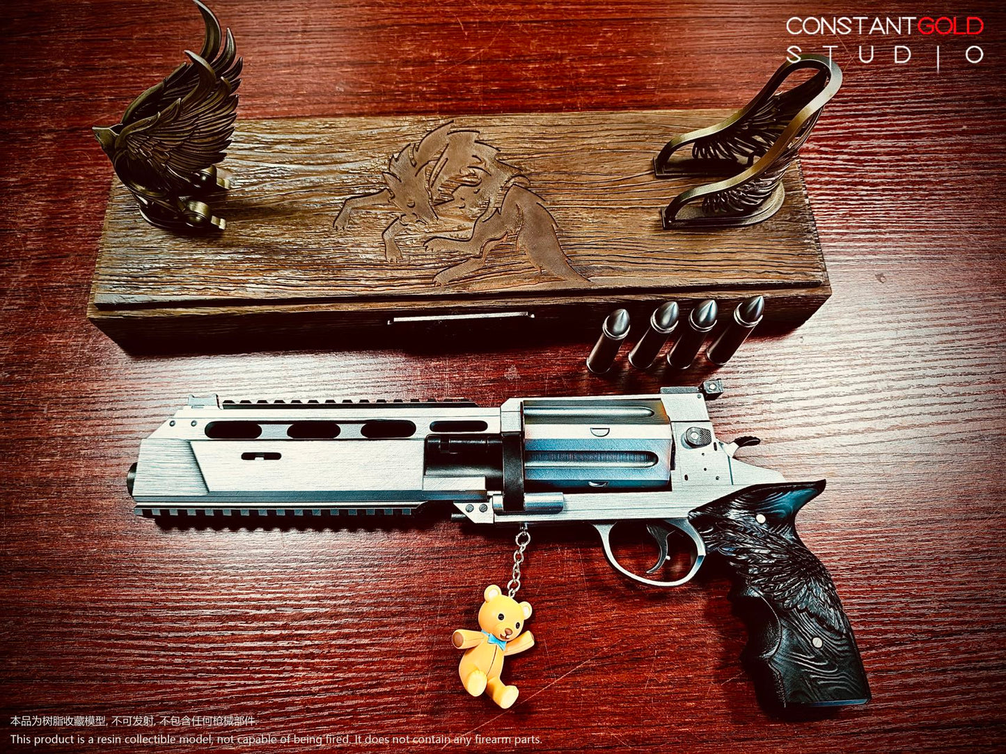CONSTANT GOLD STUDIO – RESIDENT EVIL 9: REQUIEM REVOLVER [PRE-ORDER]