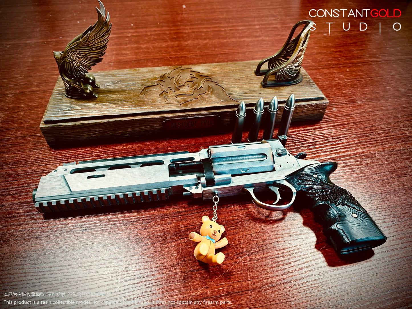 CONSTANT GOLD STUDIO – RESIDENT EVIL 9: REQUIEM REVOLVER [PRE-ORDER]
