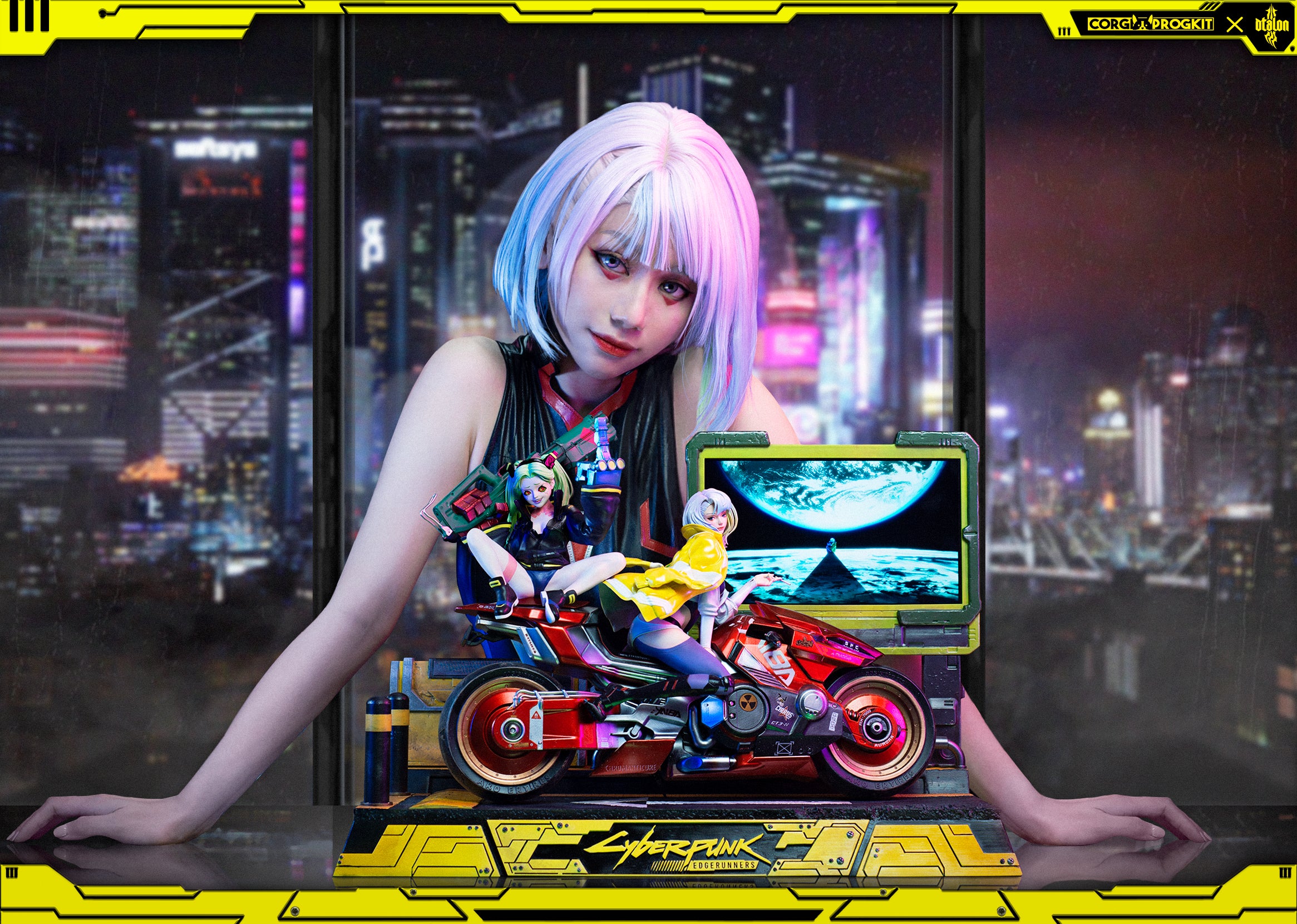 PZ Studio Cyberpunk Lucy statue