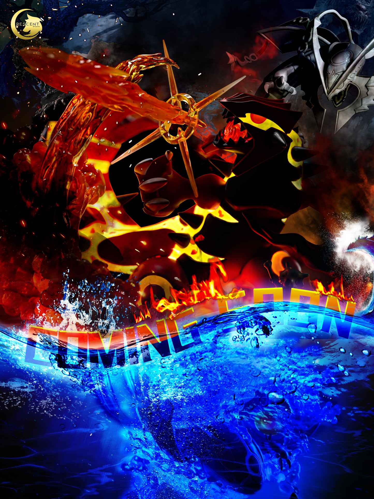 CRESCENT STUDIO – POKEMON: PRIMAL REVERSION GROUDON [IN STOCK]