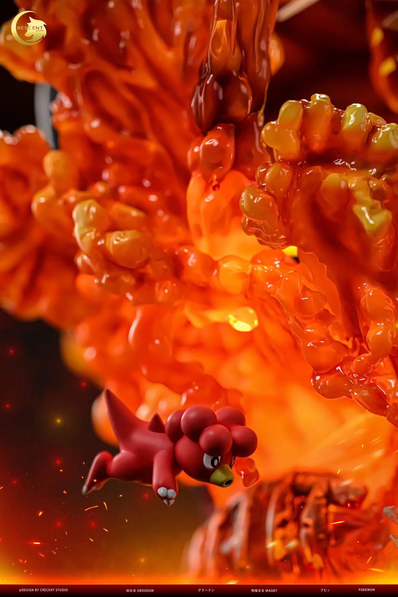 CRESCENT STUDIO – POKEMON: PRIMAL REVERSION GROUDON [IN STOCK]