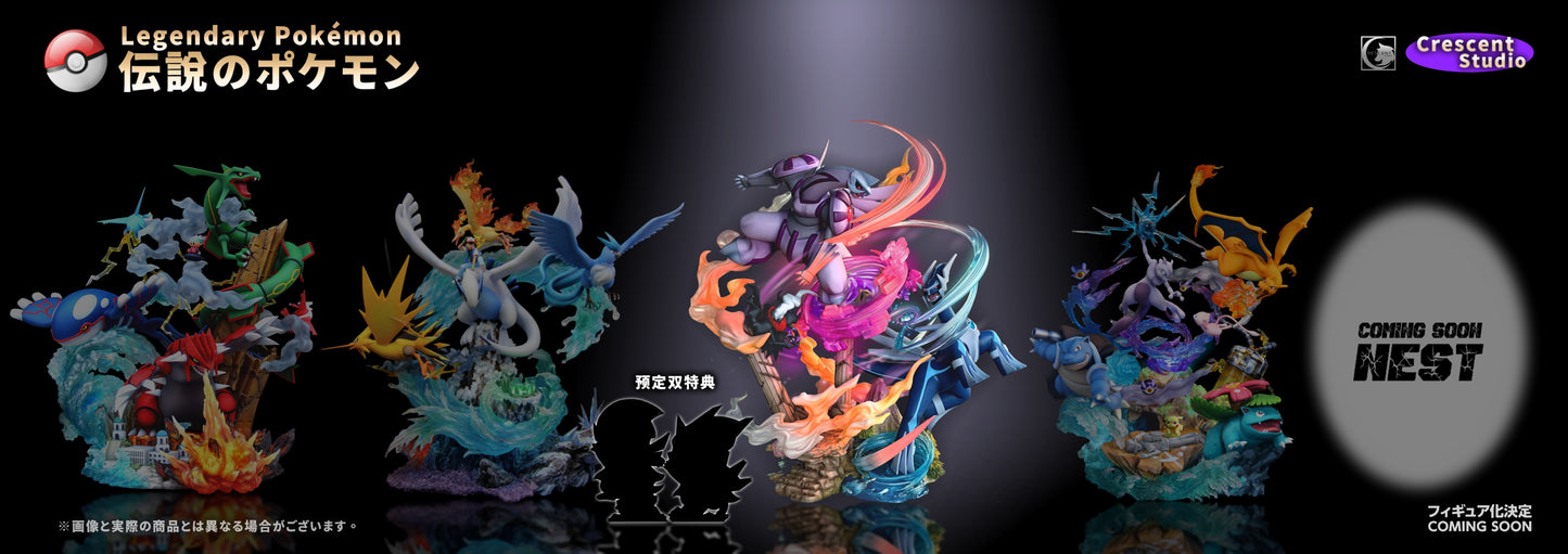 CRESCENT STUDIO – POKEMON: SPACE-TIME TOWERS BATTLE, DIALGA VS PALKIA [IN STOCK]