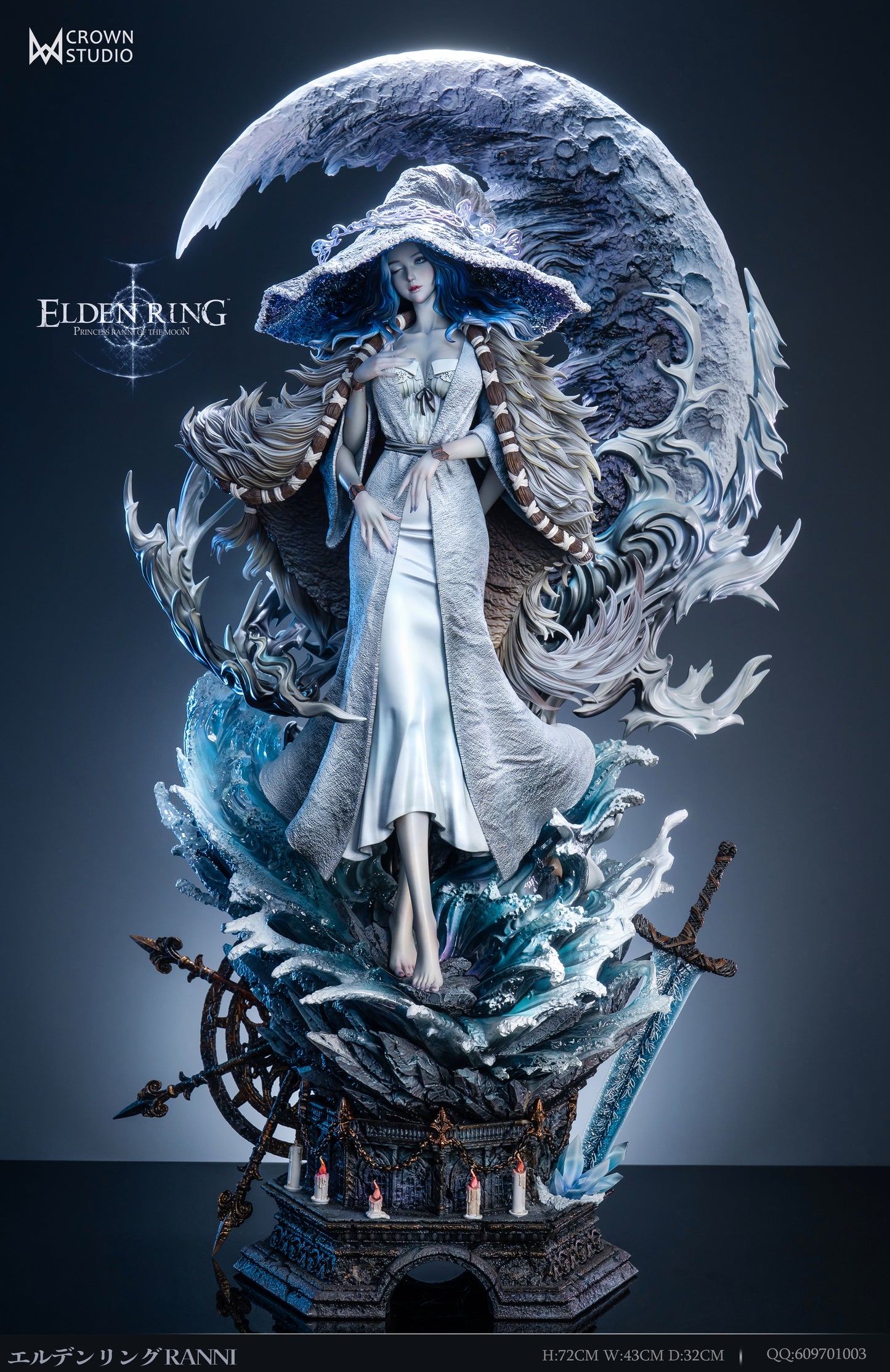 CROWN STUDIO – ELDEN RING: RANNI, PRINCESS OF THE MOON [PRE-ORDER]