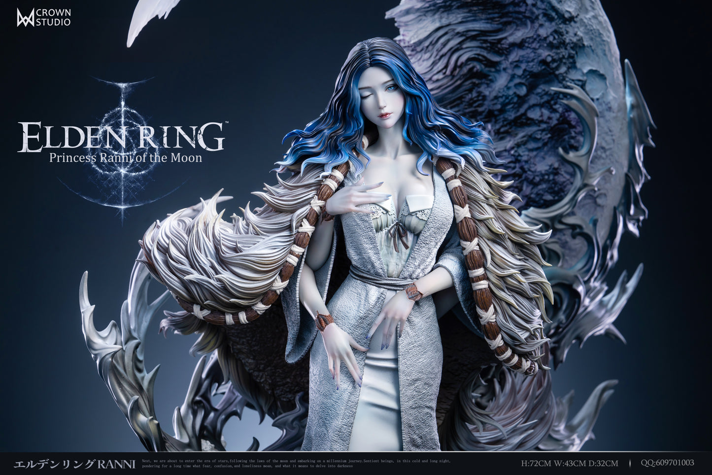 CROWN STUDIO – ELDEN RING: RANNI, PRINCESS OF THE MOON [PRE-ORDER]