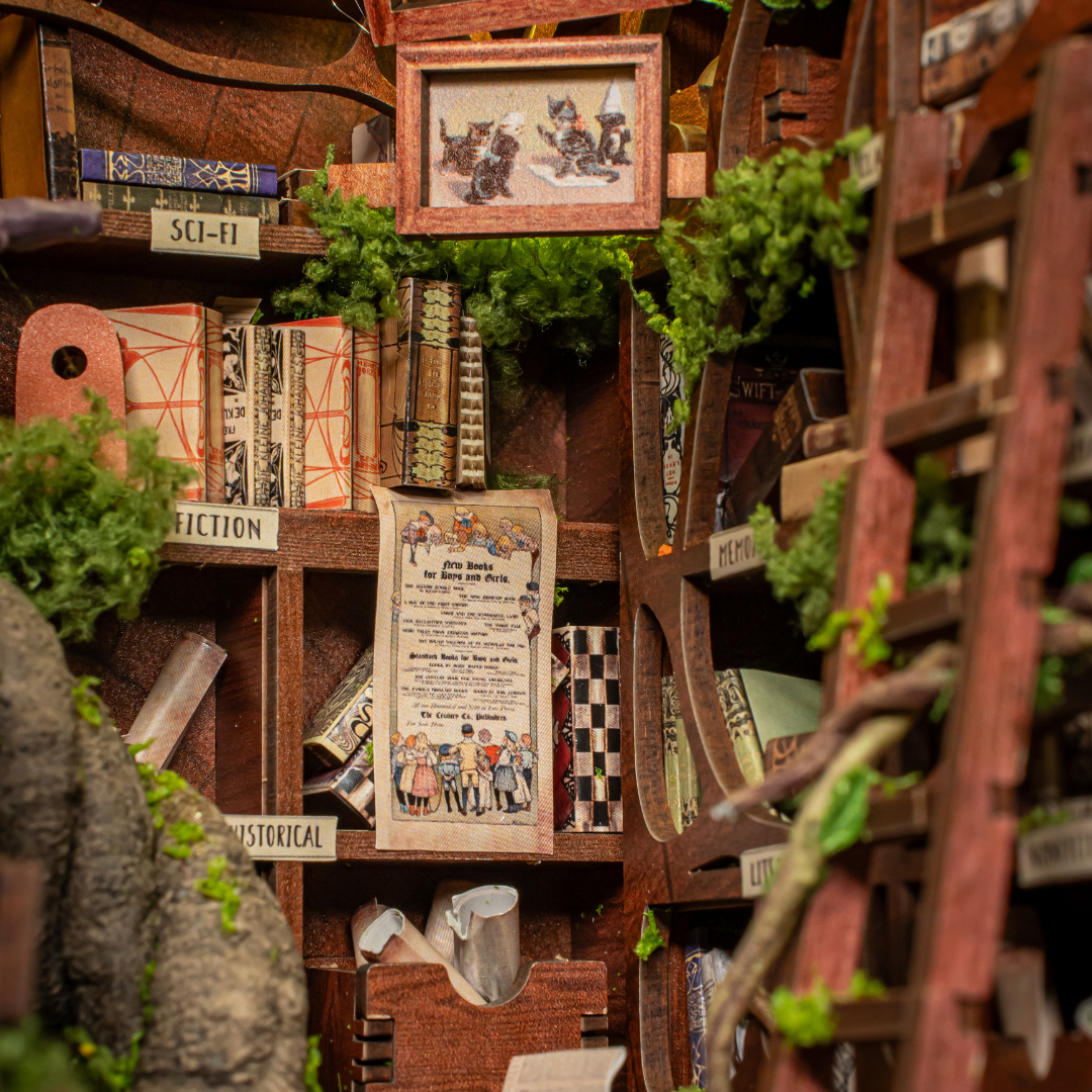 ANAVRIN – CATS CROSSING BOOK NOOK KIT 9
