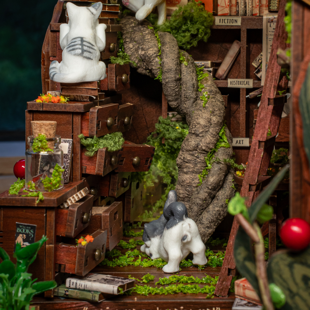 ANAVRIN – CATS CROSSING BOOK NOOK KIT 4