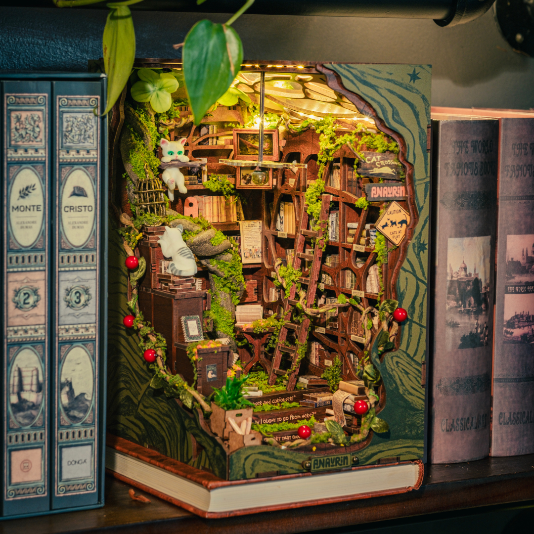 ANAVRIN – CATS CROSSING BOOK NOOK KIT 11