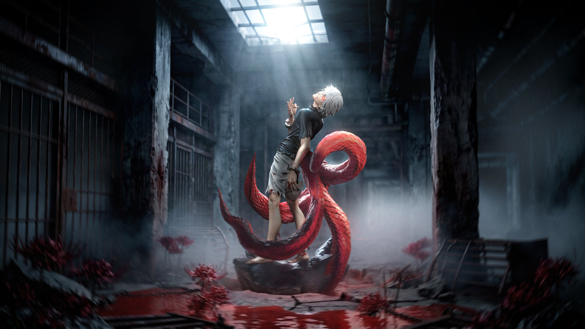 DAMOCLES STUDIO - TOKYO GHOUL WHITE-HAIRED KEN KANEKI 6