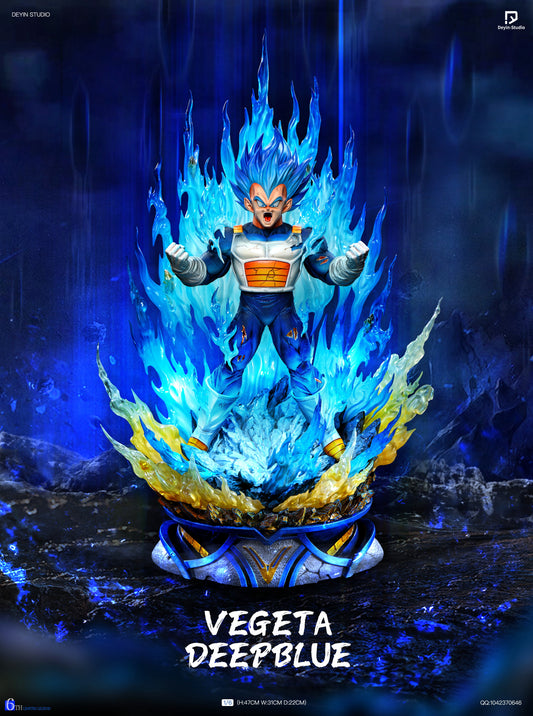 DEYIN STUDIO – DRAGON BALL SUPER: SUPER SAIYAN BLUE EVOLVED VEGETA [PRE-ORDER]