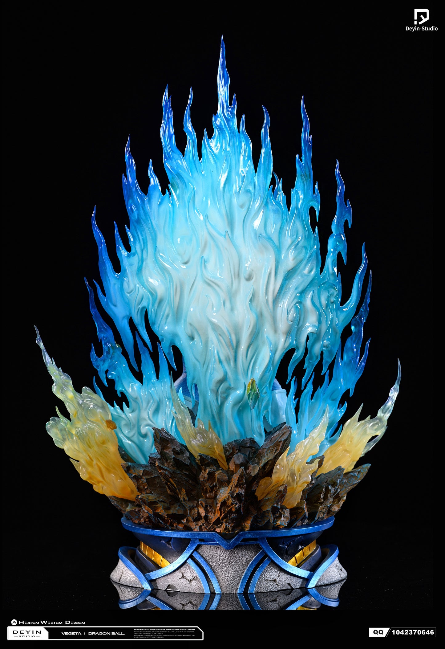 DEYIN STUDIO – DRAGON BALL SUPER: SUPER SAIYAN BLUE EVOLVED VEGETA [PRE-ORDER]