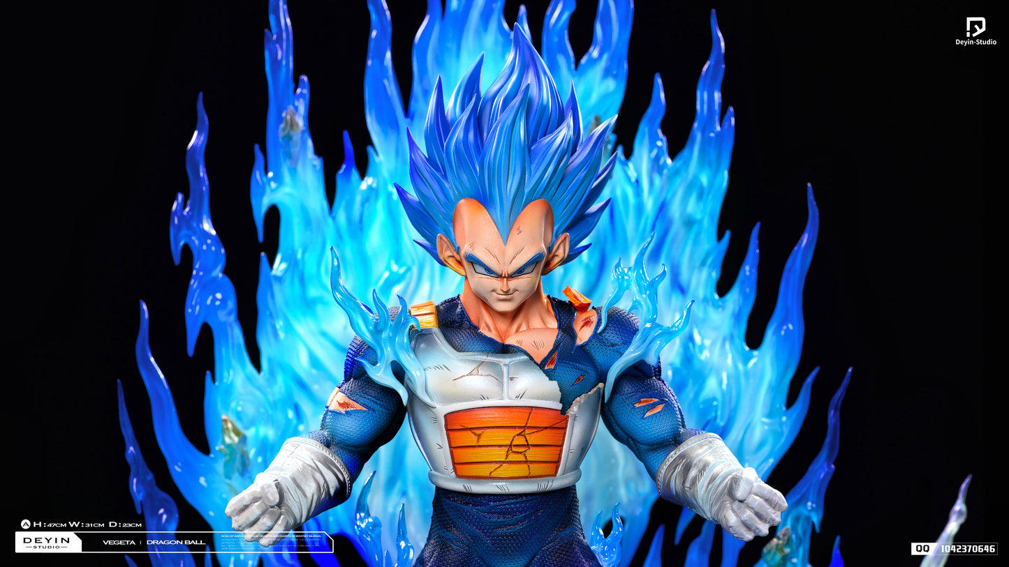 DEYIN STUDIO – DRAGON BALL SUPER: SUPER SAIYAN BLUE EVOLVED VEGETA [PRE-ORDER]