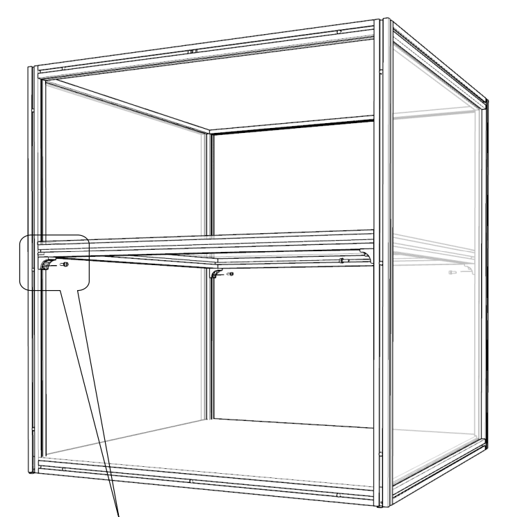 MODUSPACE – DF SERIES ADJUSTABLE FULL SHELF [IN STOCK]